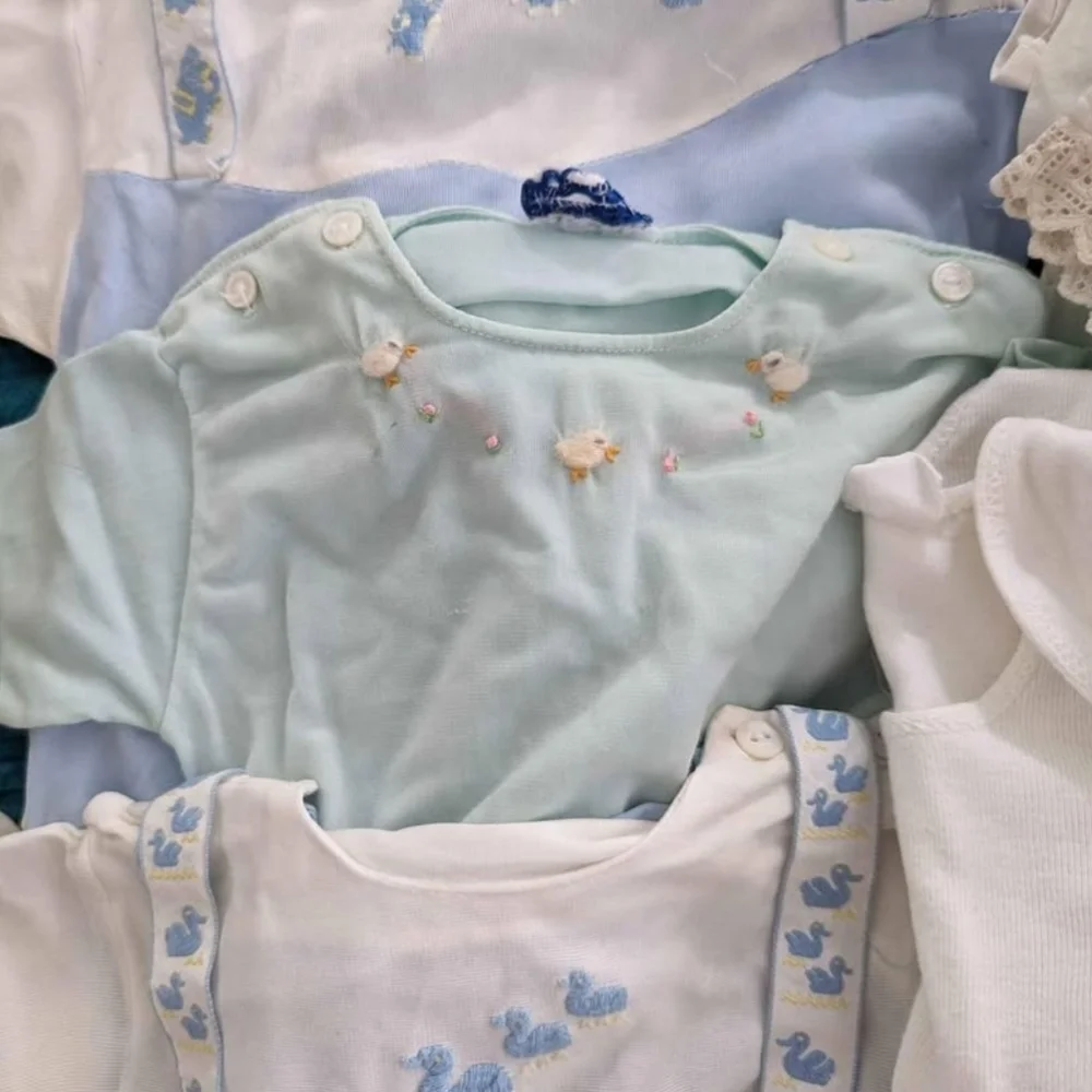 Antique Vintage baby/ toddler/kids clothes‎ and blankets